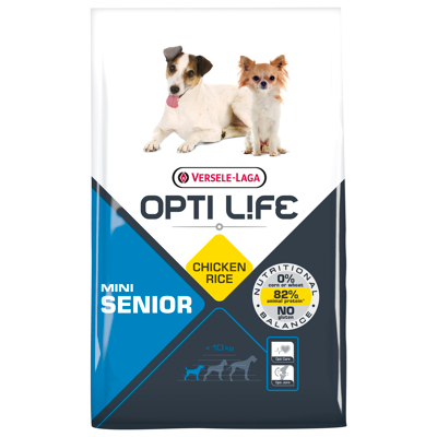 Afbeelding van Opti Life Senior Mini Hondenvoer 7.5 kg