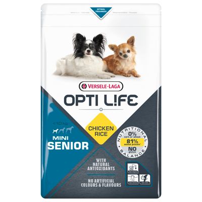 Afbeelding van Opti Life Senior Mini Hondenvoer 2.5 kg