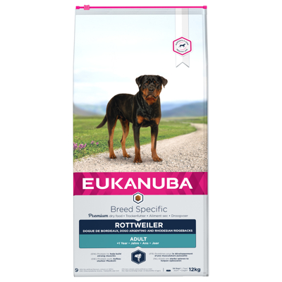 Afbeelding van Eukanuba Adult Rotweiler Hondenvoer Kip 12 kg