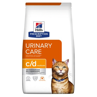 Afbeelding van Hill&#039;s Prescription Diet C/D Multicare Urinary Care Zak Kip Kattenvoer 8 kg