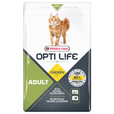 Afbeelding van Opti Life Cat Adult Kip Kattenvoer 1 kg