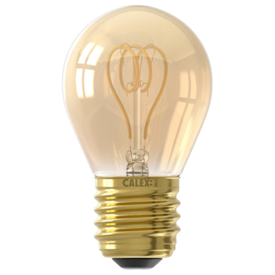 Afbeelding van LED lamp E27 Kogel Calex (4W, 136lm, 1800K, Dimbaar)