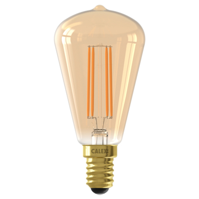 Afbeelding van LED lamp E14 Edison Calex (3.5W, 250lm, 2100K, Dimbaar)