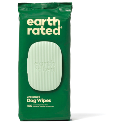 Afbeelding van Earth Rated Dog Wipes Geurloos Composteerbaar 20,5X20,5 CM 100 ST