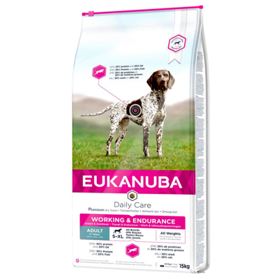 Afbeelding van Eukanuba Daily Care Adult Working &amp; Endurance Hondenvoer 15 kg
