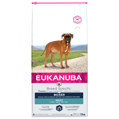 Afbeelding van Eukanuba Adult Boxer Hondenvoer Kip 12 kg