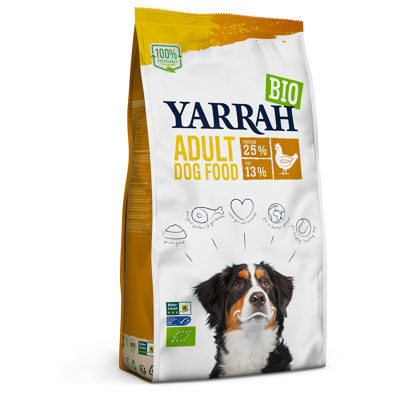Afbeelding van Yarrah Biologisch Adult Kip Hondenvoer 10 kg