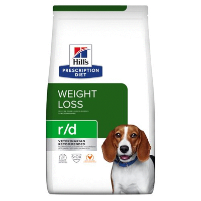 Afbeelding van Hill&#039;s Prescription Diet R/D Weight Reduction Zak Hondenvoer Kip 10 kg