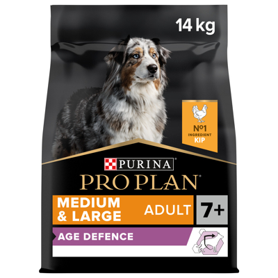 Afbeelding van Pro Plan Dog Senior Medium &amp; Large Breed Hondenvoer Kip 14 kg