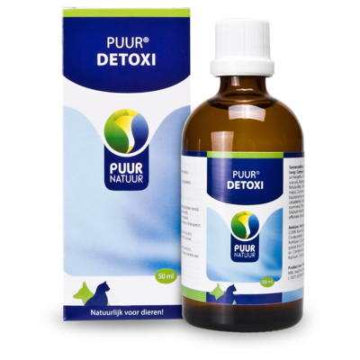 Afbeelding van Puur Natuur Detoxi Drainage Supplement Spijsvertering 50 ml