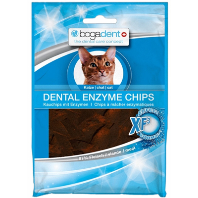 Afbeelding van Bogar Bogadent Dental Enzyme Chips Cat 50gr