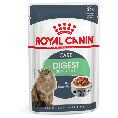 Afbeelding van Royal Canin Digest Sensitive In Gravy Kattenvoer 12x85 g
