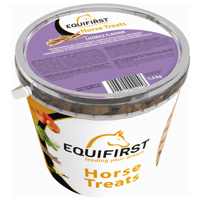 Afbeelding van EquiFirst Horse Treats Licorice 1,5 kg