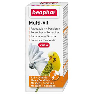 Afbeelding van Beaphar Multi Vitamine Papegaai 20 ml