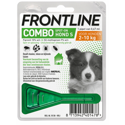 Afbeelding van Frontline Combo Spot On Puppy Anti vlooien en tekenmiddel 1 pip