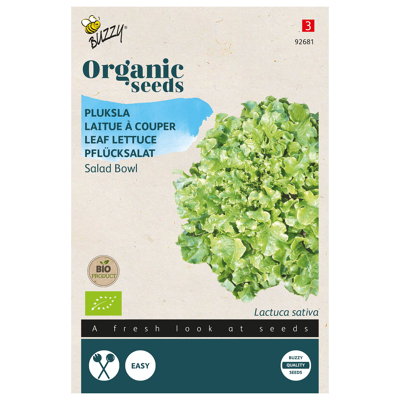 Afbeelding van Pluksla Salad Bowl groen Buzzy Organic (BIO)