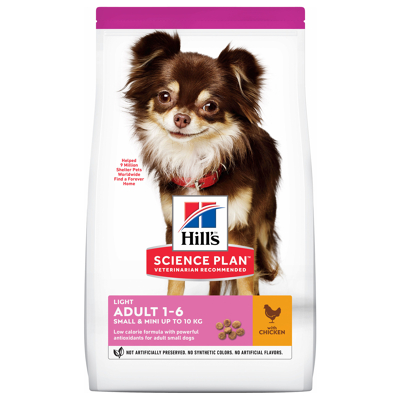 Afbeelding van Hill&#039;s Canine Adult Light Small &amp; Mini Kip Hondenvoer 1.5 kg