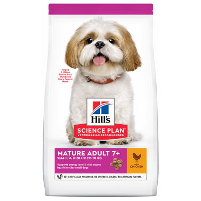 Afbeelding van Hill&#039;s Canine Mature Adult Small &amp; Mini Kip Hondenvoer 6 kg