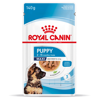 Afbeelding van Royal Canin Maxi Natvoer Puppy Hondenvoer 10x140 g