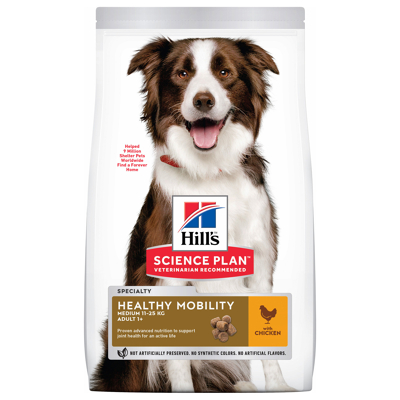 Afbeelding van Hill&#039;s Canine Adult Healthy Mobility Medium Hondenvoer Kip 2.5 kg