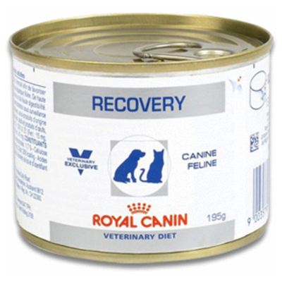 Afbeelding van Royal Canin Veterinary Diet Recovery Wet Honden en Kattenvoer 195 g