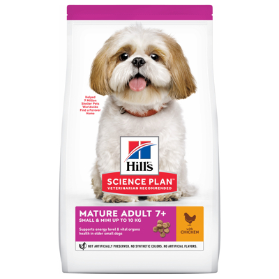 Afbeelding van Hill&#039;s Canine Mature Adult Small &amp; Mini Kip Hondenvoer 3 kg
