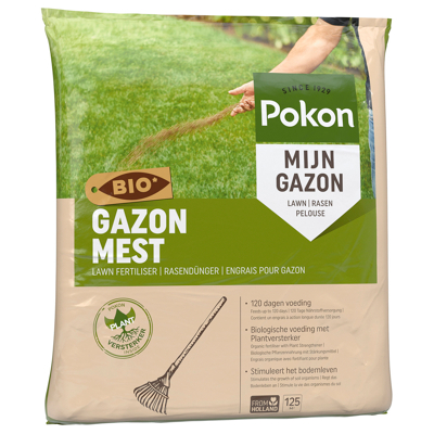 Afbeelding van Gazonmest Pokon 125 m² (Biologisch, 8.5 kg)