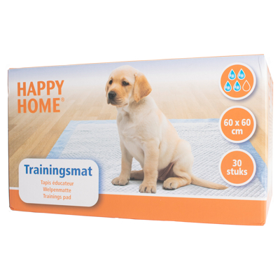 Afbeelding van Happy Home Trainingsmat 60X60 cm Hondenzindelijkstraining 30 stuks