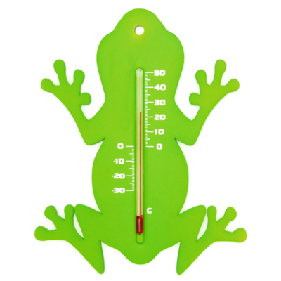 Afbeelding van Nature Muurthermometer Kikker Thermometer Groen