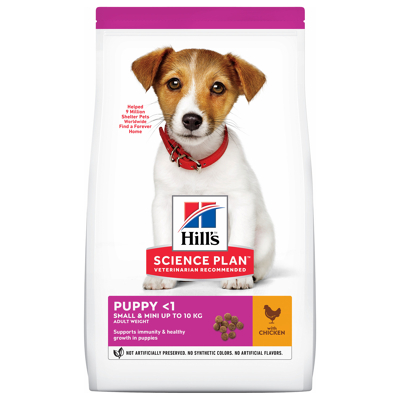 Afbeelding van Hill&#039;s Science Plan Hondenvoer Puppy Small Mini Kip 3 kg