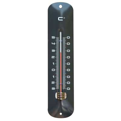 Afbeelding van Nature Muurthermometer Thermometer Antraciet
