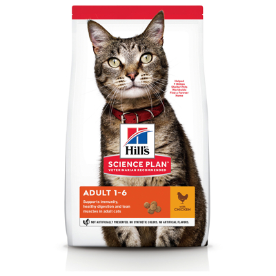 Afbeelding van Hill&#039;s Feline Adult Kip Kattenvoer 1.5 kg