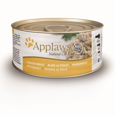 Afbeelding van Applaws natvoeding Kippenborst 70 gr.