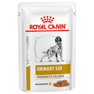 Afbeelding van Royal Canin Veterinary Diet Urinary S/O Moderate Calorie Wet Hondenvoer 12x100 g