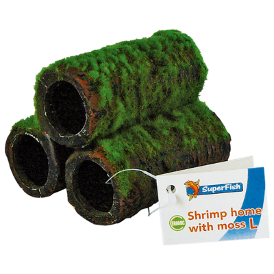 Afbeelding van Superfish shrimp home garnalenflat met mos maat L