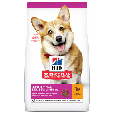 Afbeelding van Hill&#039;s Canine Adult Small &amp; Mini Kip Hondenvoer 3 kg