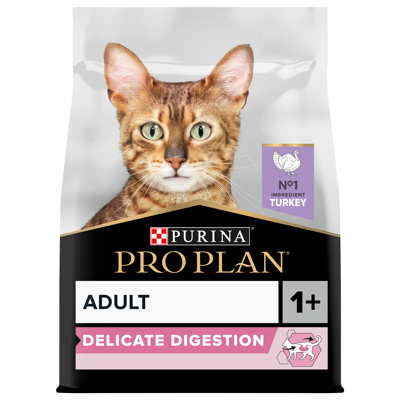 Afbeelding van Pro Plan Cat Adult Delicate Kalkoen&amp;Rijst Kattenvoer 1.5 kg
