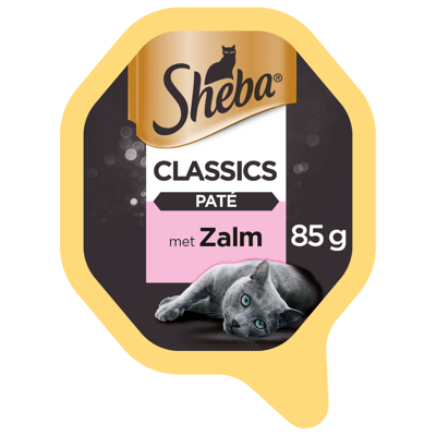 Afbeelding van Sheba Alu Classic Pate 85 g Kattenvoer Zalm