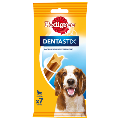 Afbeelding van Pedigree Dentastix Hondensnacks Dental 7 stuks Medium