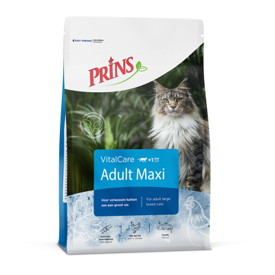 Afbeelding van Prins Vitalcare Cat Adult Maxi Gevogelte Kattenvoer 1.5 kg