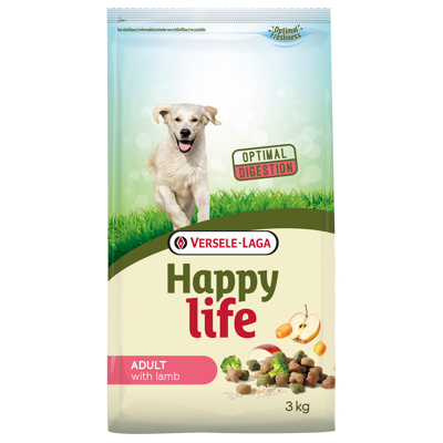 Afbeelding van Happy Life Adult Lam Hondenvoer 3 kg