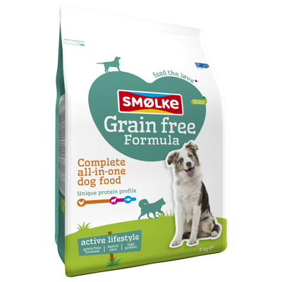 Afbeelding van Smolke Adult Grain Free Formula Kip&amp;Lam&amp;Vis Hondenvoer 3 kg Graanvrij