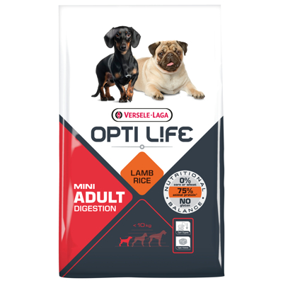 Afbeelding van Opti Life Adult Digestion Mini Hondenvoer 7.5 kg