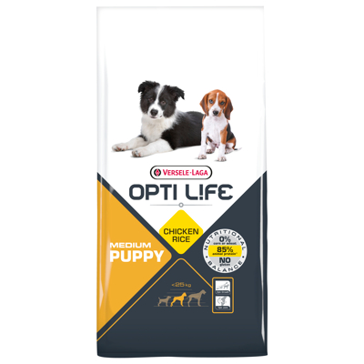 Afbeelding van Opti Life Puppy Medium Hondenvoer 12.5 kg