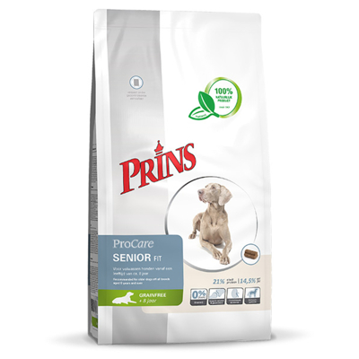 Afbeelding van Prins Procare Senior Fit Hondenvoer 3 kg Graanvrij