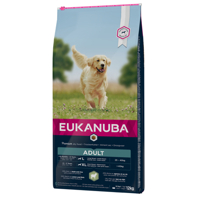Afbeelding van Eukanuba Adult Large Breed Lam&amp;Rijst Hondenvoer 12 kg