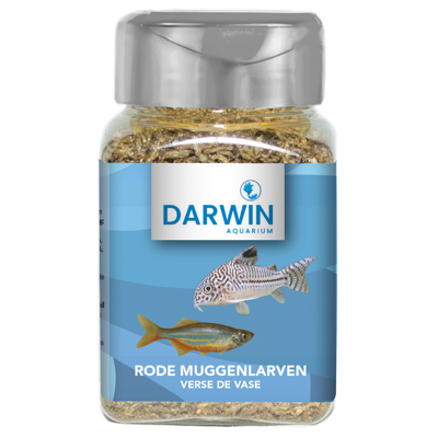 Afbeelding van Darwin Rode Muggenlarven Vissenvoer 100 ml