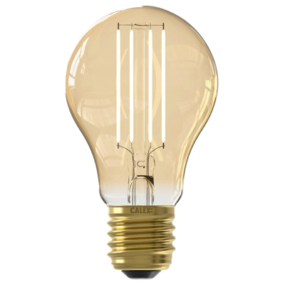 Afbeelding van Slimme lamp E27 Calex Smart Home Peer (LED, 7W, 806lm, 1800 3000K, Dimbaar, Goud)