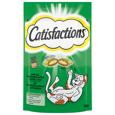 Afbeelding van Catisfactions Catnip Kattensnack 60 g