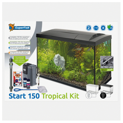 Afbeelding van Superfish Start 150 Tropical Kit Wit